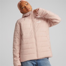 Puma Steppjacke Essential mit Kapuze (wattiert, warm) rose Damen